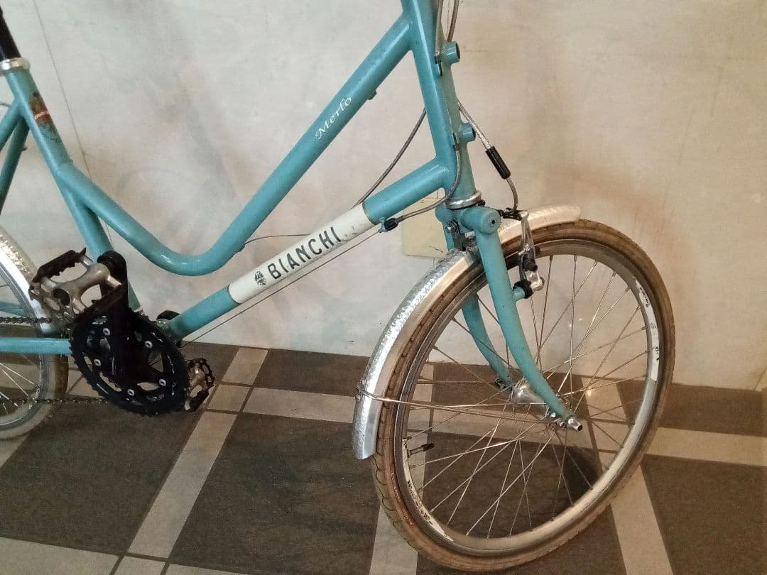 Bianchi Merlo ビアンキ メルロー ミニベロ20インチ 多少調整必要