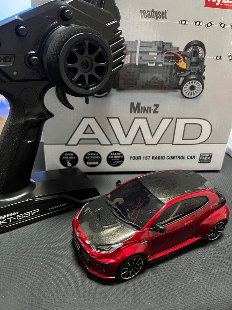 京商 ミニッツAWD トヨタ GRMNヤリス ラリーパッケージ　オプション多数