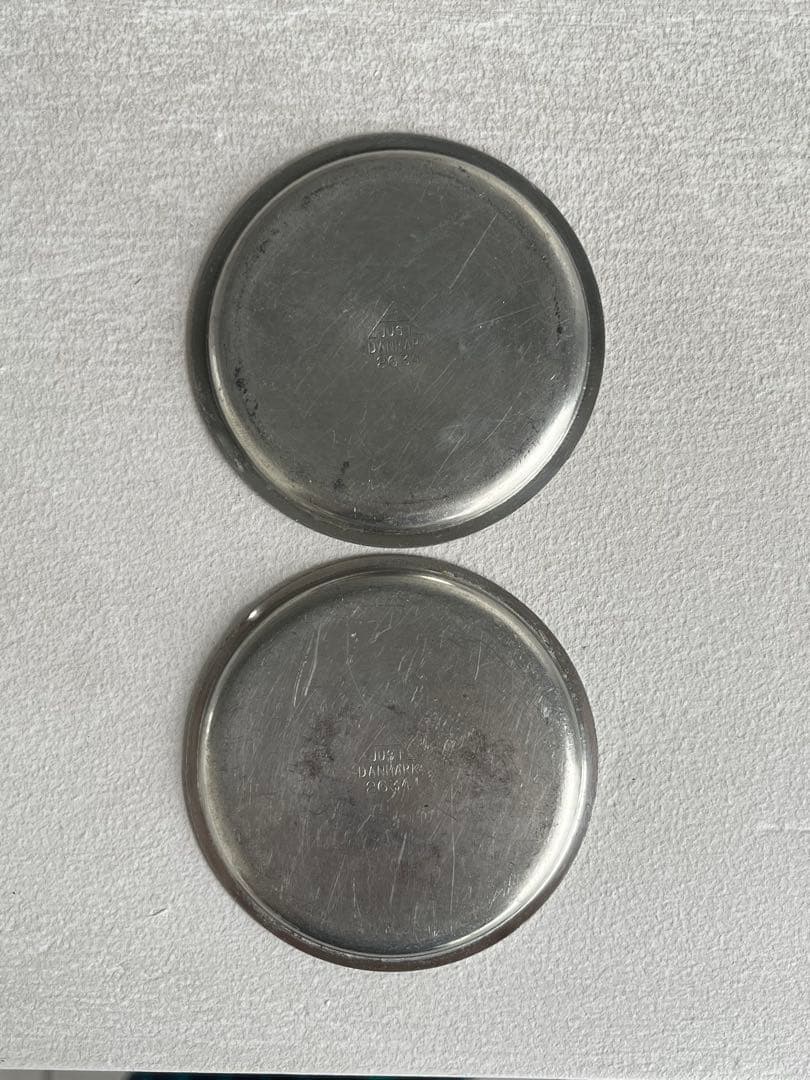 デンマーク　アールデコ　コースター 2枚セット　ユストアナセン　アンティーク