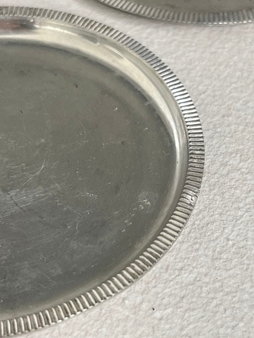 デンマーク　アールデコ　コースター 2枚セット　ユストアナセン　アンティーク