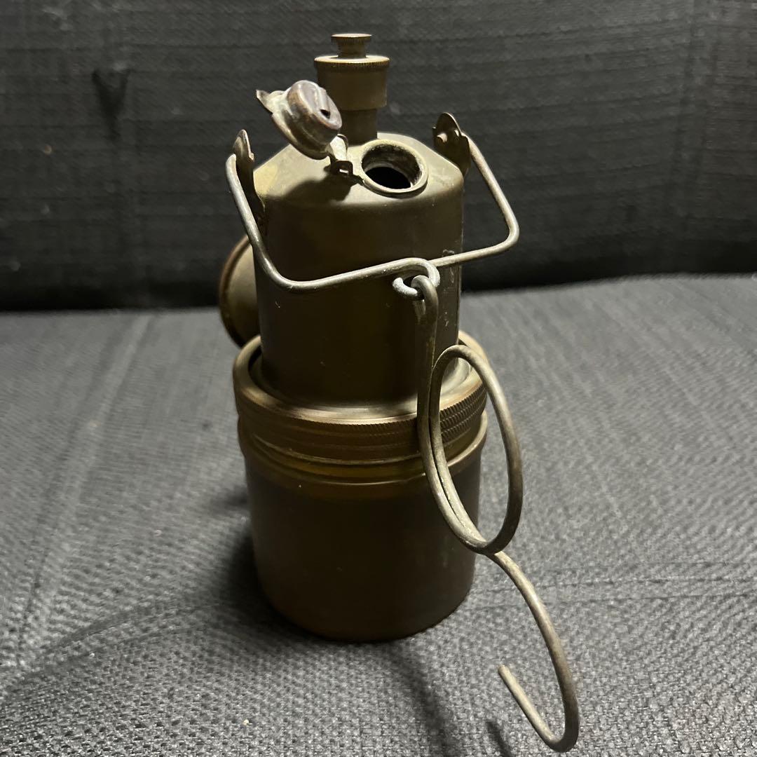 ヴィンテージ カーバイトランプ コロナ アセチレン燈 ライト ランタン 真鍮