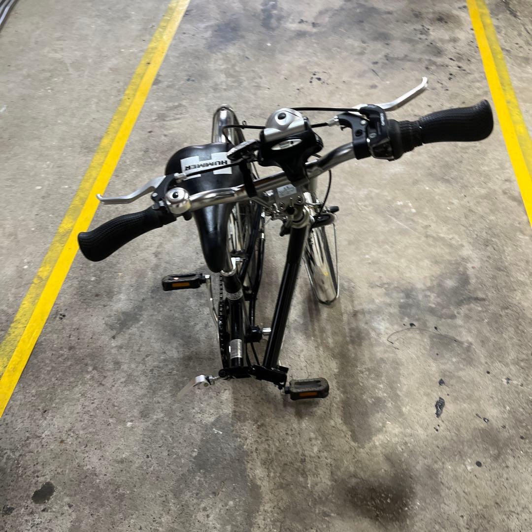 HUMMER 折りたたみ自転車 黒