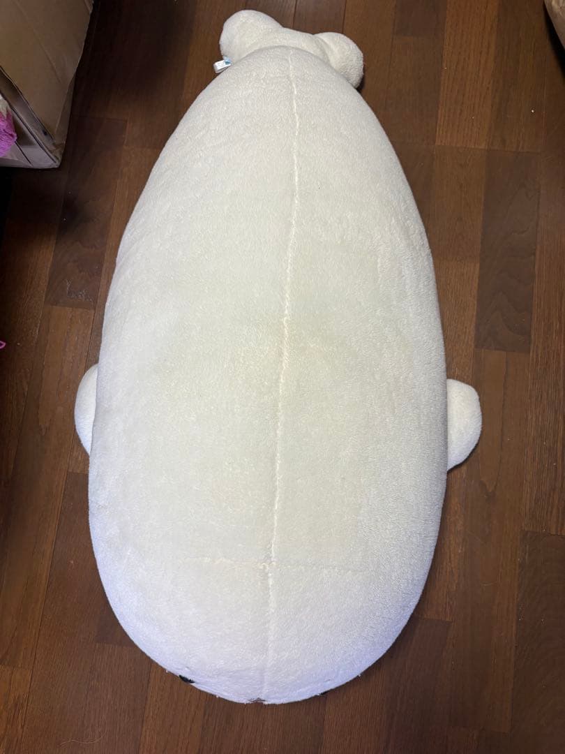 しろたん ぬいぐるみ 特大サイズ レトロ