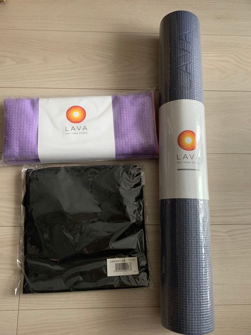 LAVA ヨガマット 収納バッグ　ヨガラグ