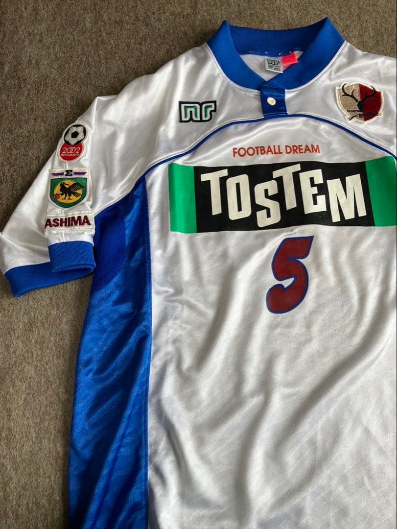 98年　ピンクタグ　鹿島アントラーズユニホーム