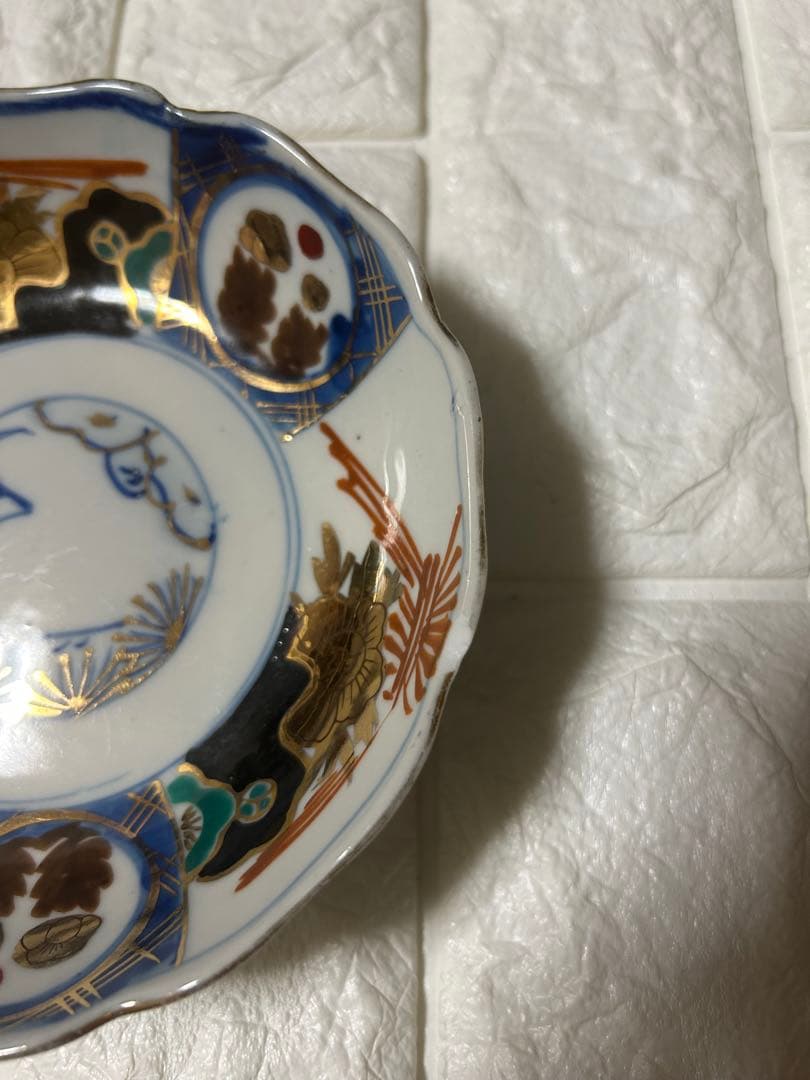 蔵出し　古伊万里　成果年製　なます皿　舟形さしみ皿　江戸時代