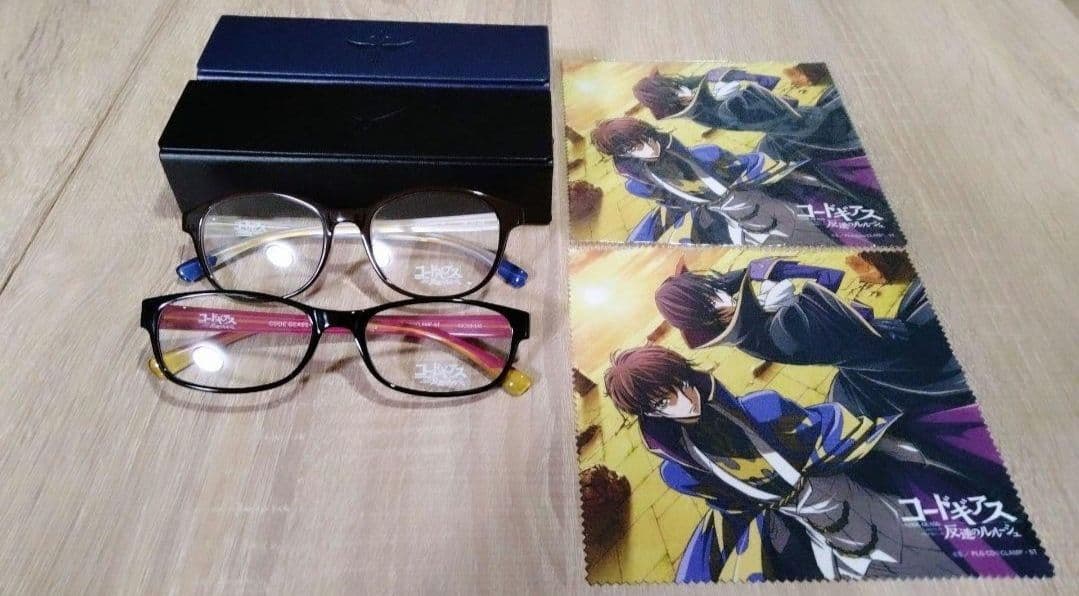 【新品・入手困難】コードギアス ルルーシュ＆スザク 眼鏡セット