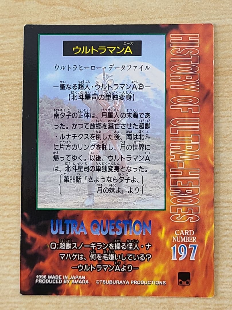 【中古】アマダ ウルトラマン トレーディングカード 約40枚セット