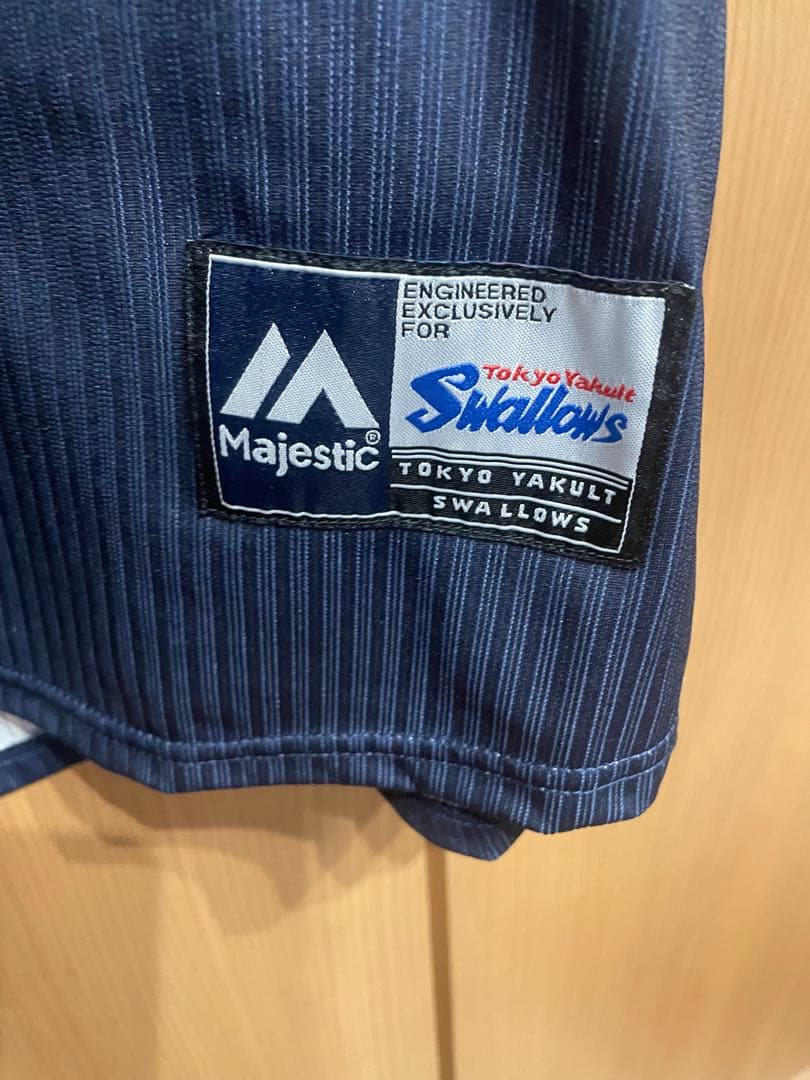 東京ヤクルトスワローズ2025 CREWつば九郎ユニフォーム　刺繍タイプ