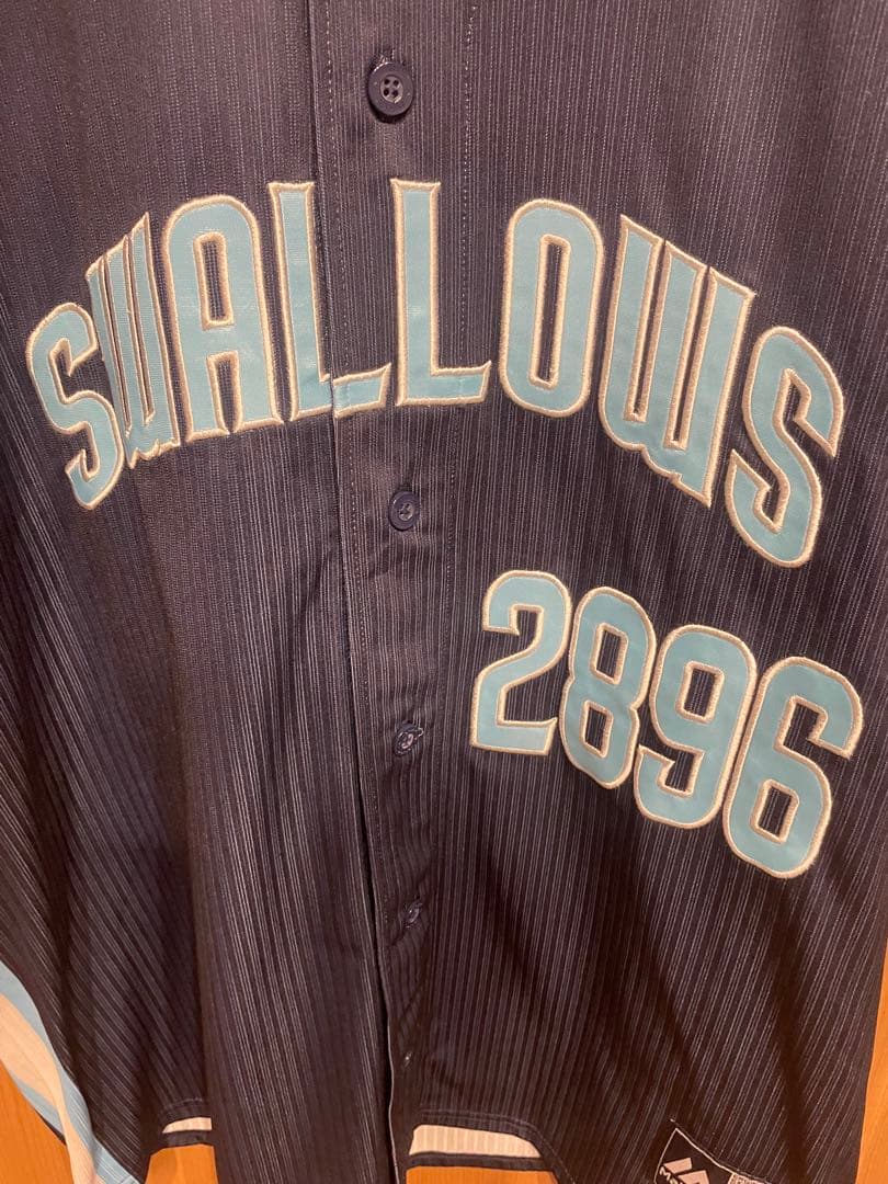 東京ヤクルトスワローズ2025 CREWつば九郎ユニフォーム　刺繍タイプ