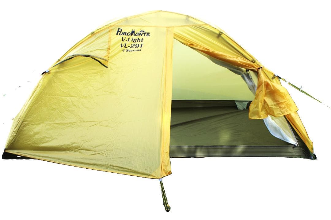 プロモンテ　VL29T イエロ　2人用ロング軽量テント　4シーズン用　新品未使用
