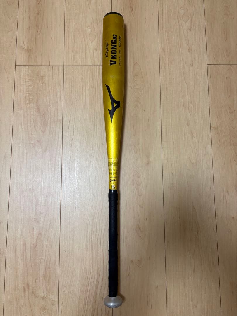 専用　Mizuno VKONG 02 中学硬式バット ゴールド