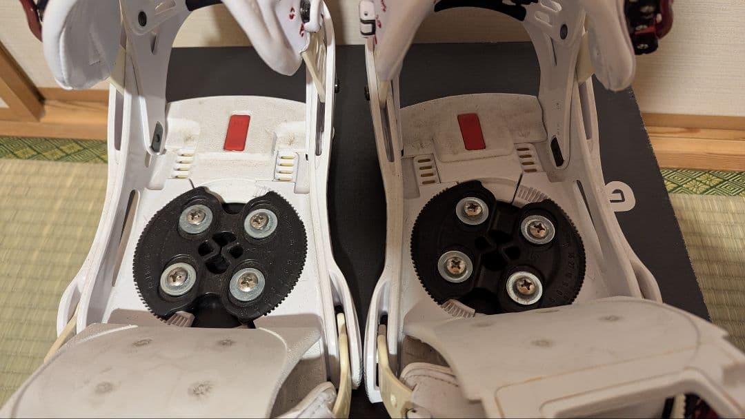 Burton GENESIS 2013 スノーボード ビンディング ホワイト