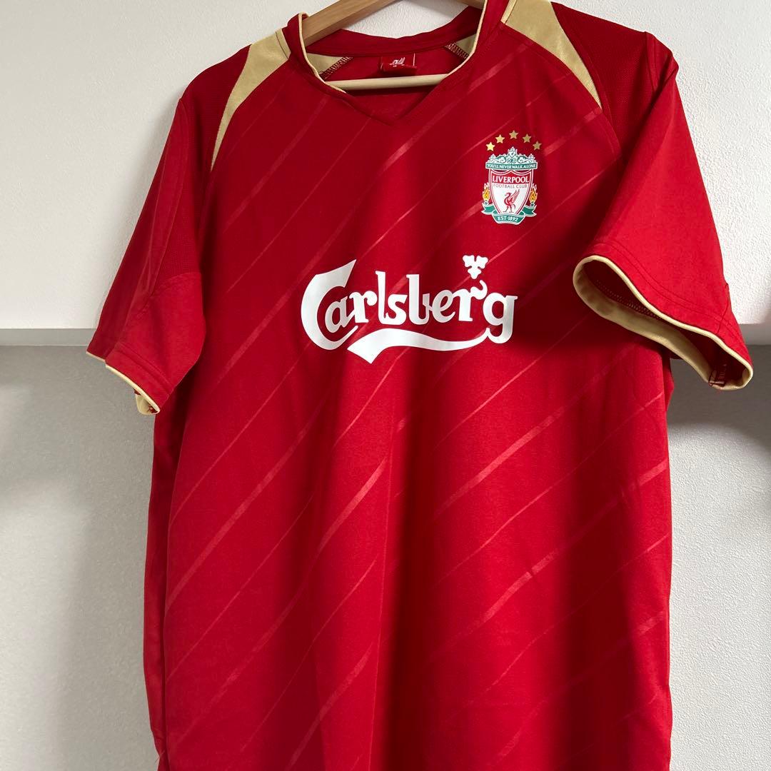 レアル・マドリード グレーシャツ2xl&リヴァプールウェアm背番号なし