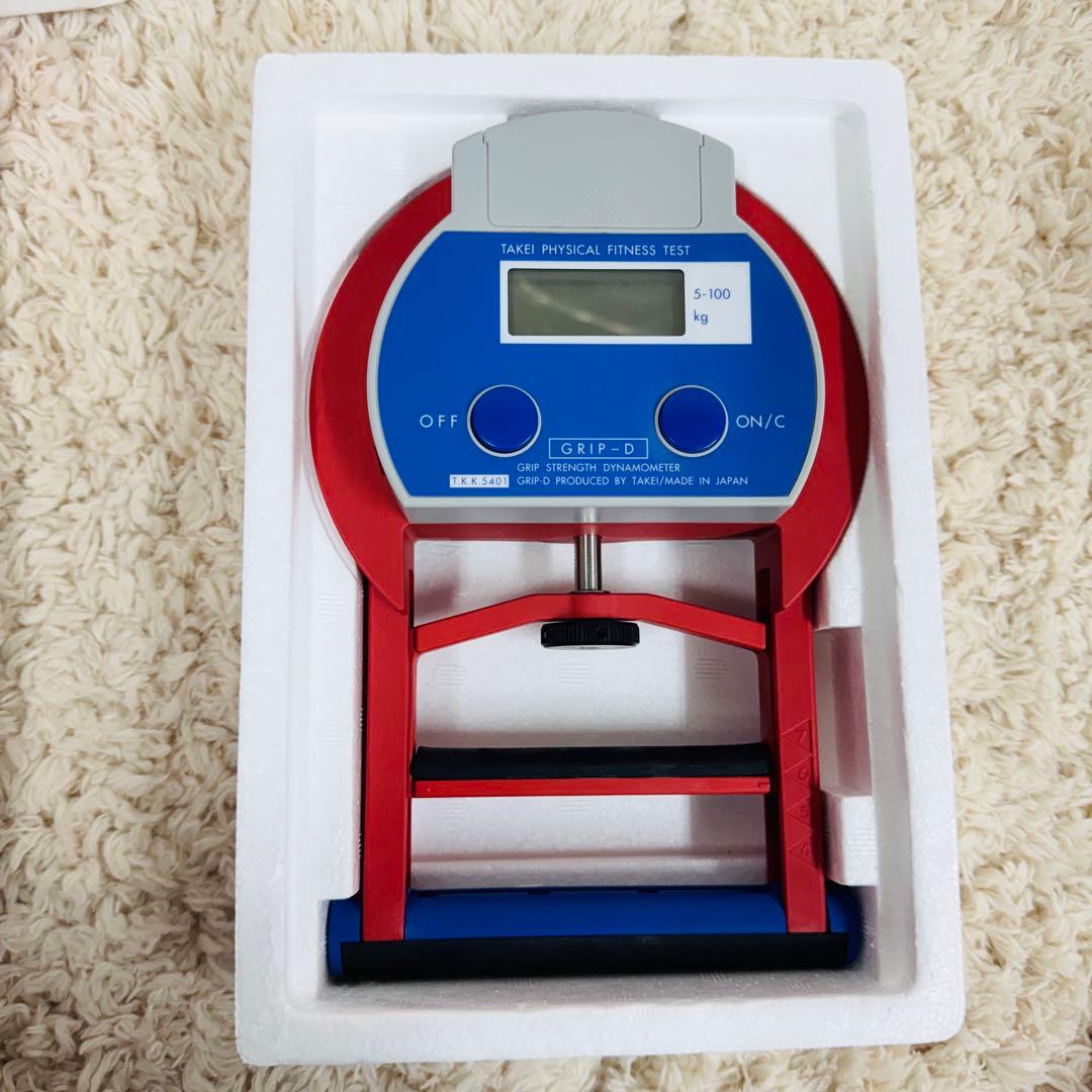 【美品】デジタル握力計 GRIP-D TKK 5401 竹井機器