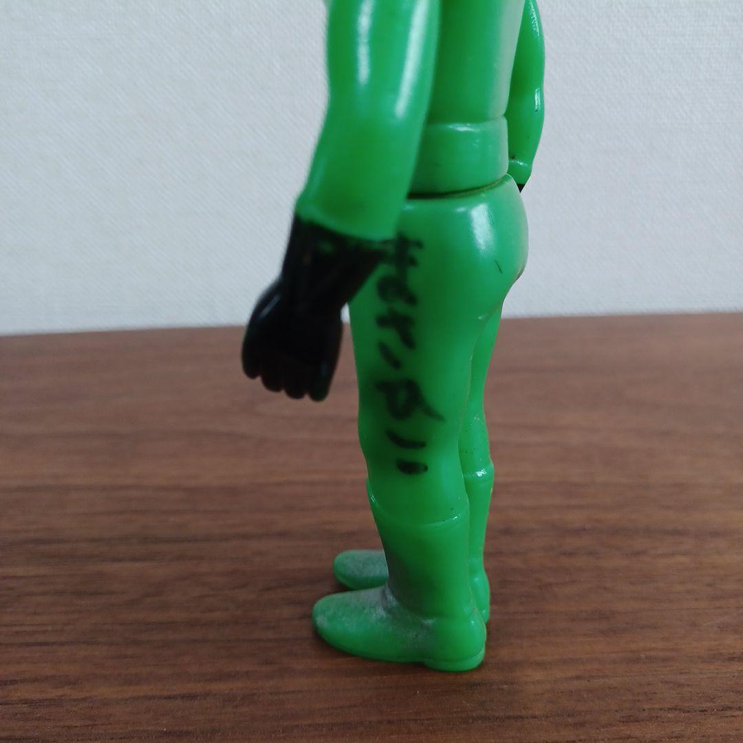 無版権　パチもの　サンダーマスク ソフビフィギュア