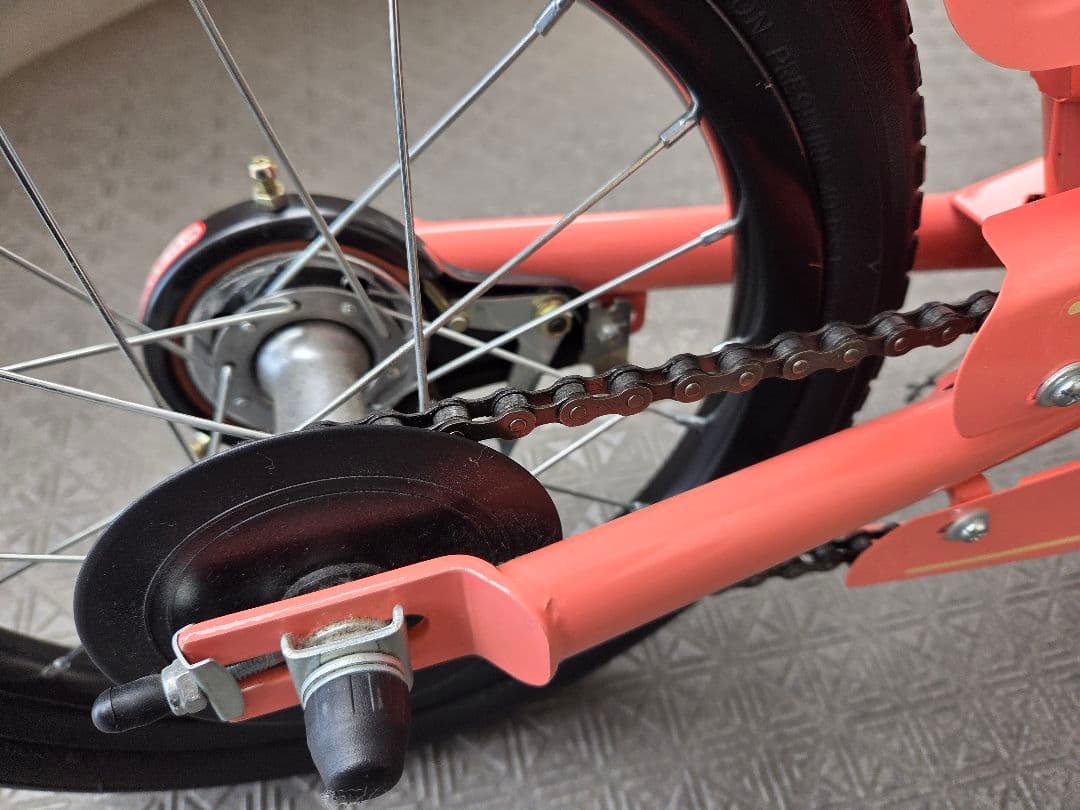 ピープル いきなり自転車 かじとり式 14インチ【ピュアローズ】美品