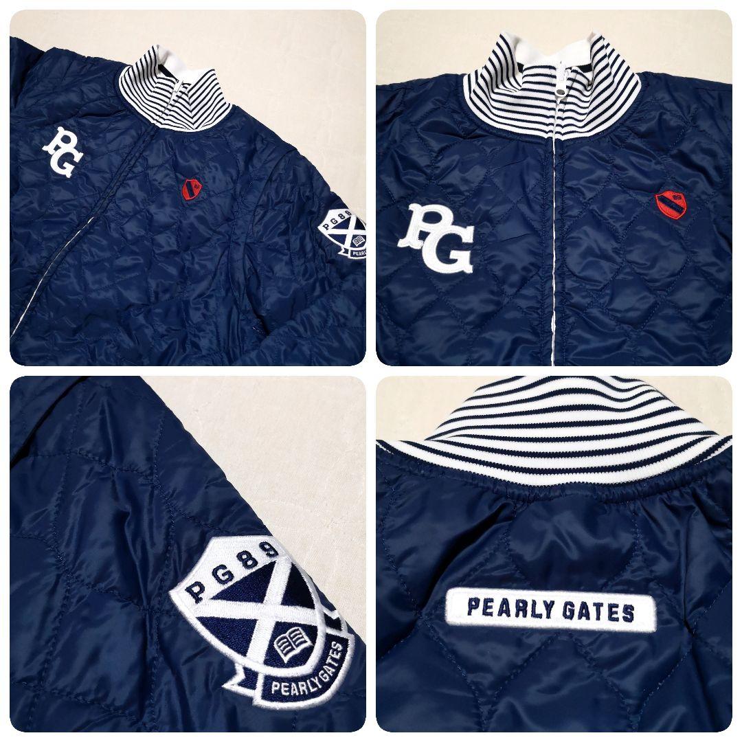 パーリーゲイツ★4WAY中綿リバーシブルブルゾン0アルチビオマーク&ロナビームス