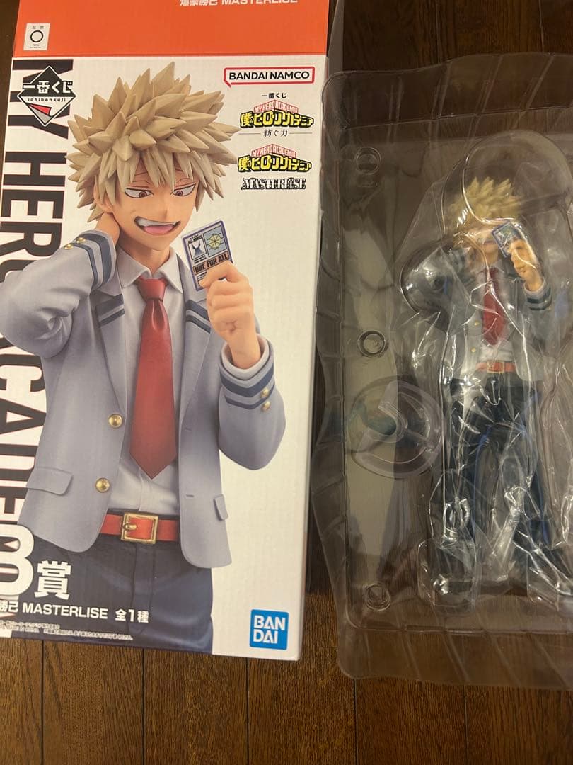 僕のヒーローアカデミア　一番くじ　紡ぐ力　B賞　爆豪勝己　フィギュア