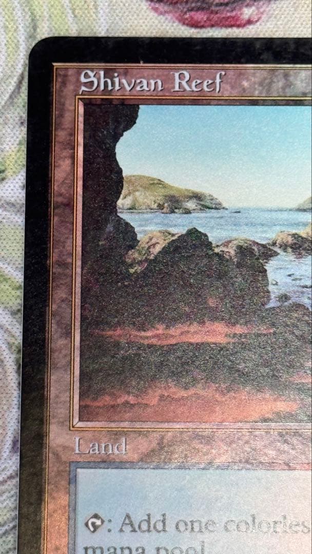 MTG シヴの浅瀬/Shivan Reef APC 英語foil