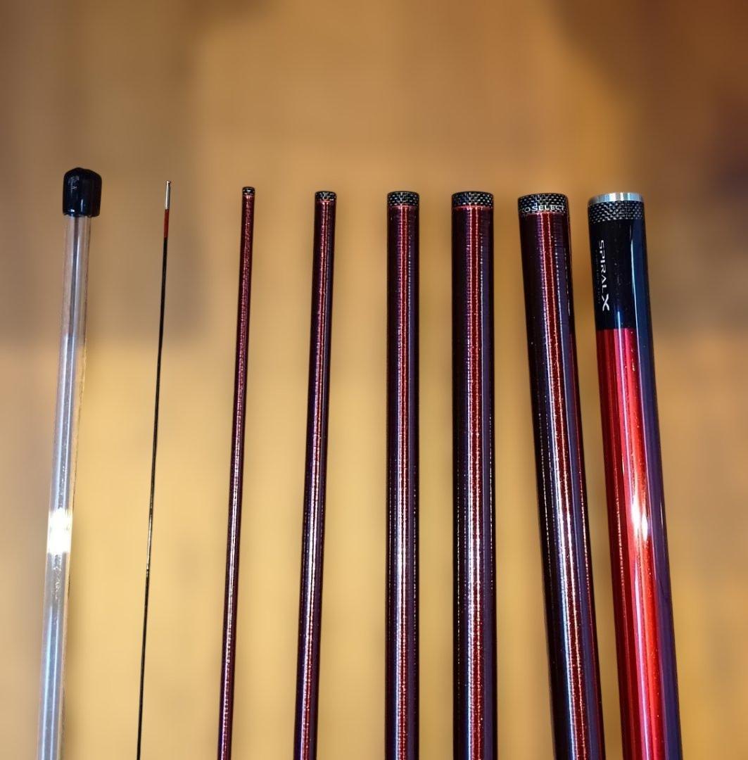 SHIMANO PROSELECT RS 85 替穂付　パーツ取用破損竿付帯