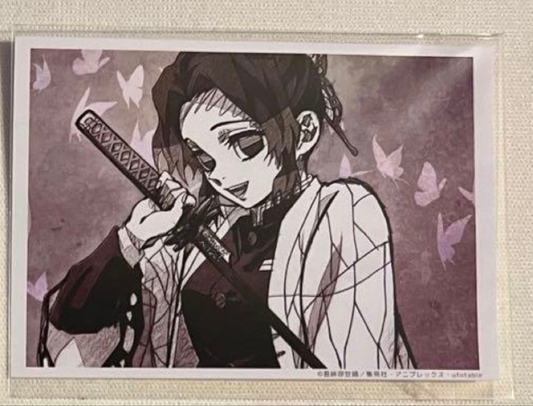 鬼滅の刃 場面写ブロマイドくじ 立志編 第二十話 シークレット 胡蝶しのぶ