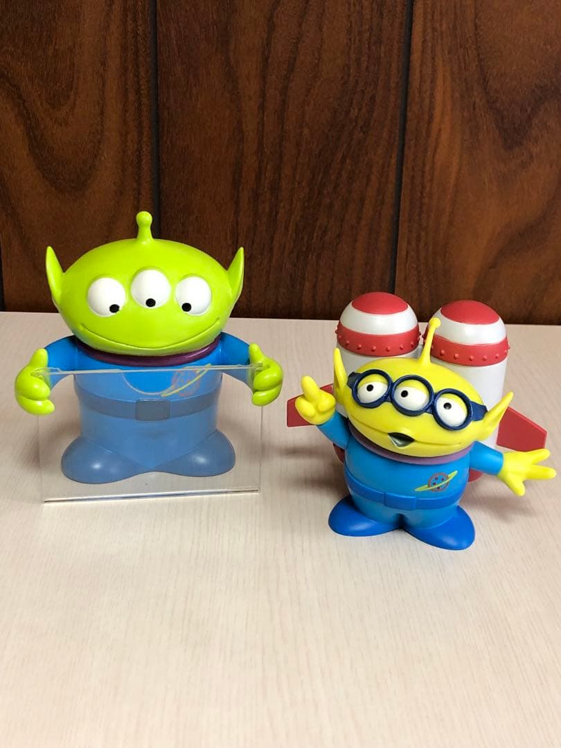 トイストーリー ビッグフィギュア プレミアムフィギュア 貯金箱 リトルグリーメン