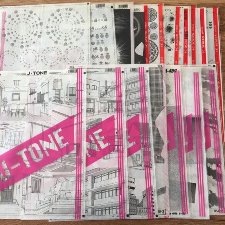 ★スクリーントーン　デッサン人形など　漫画画材まとめ売り