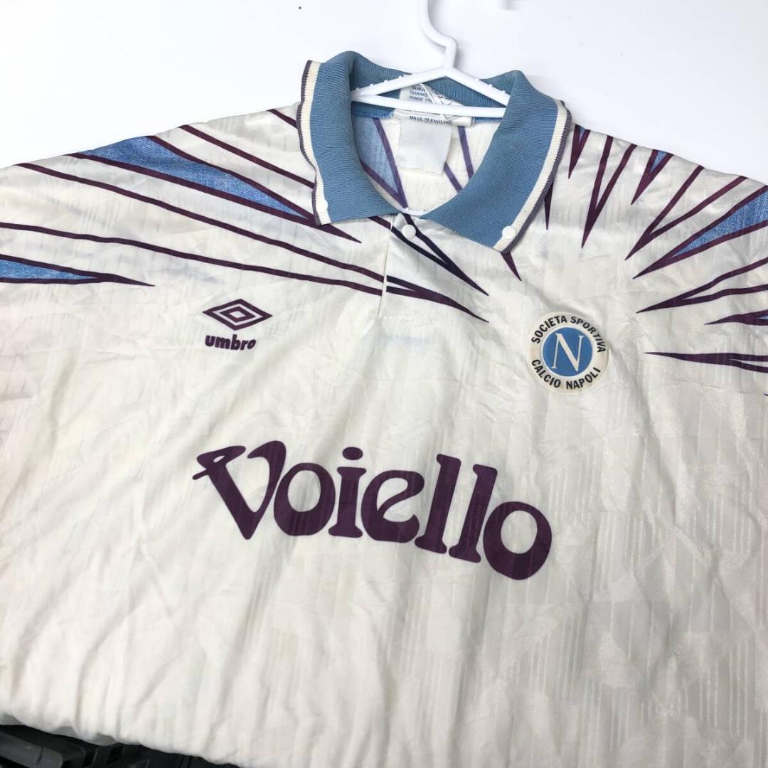 アンブロ ナポリ1992/93シーズン アウェイユニフォーム イングランド製