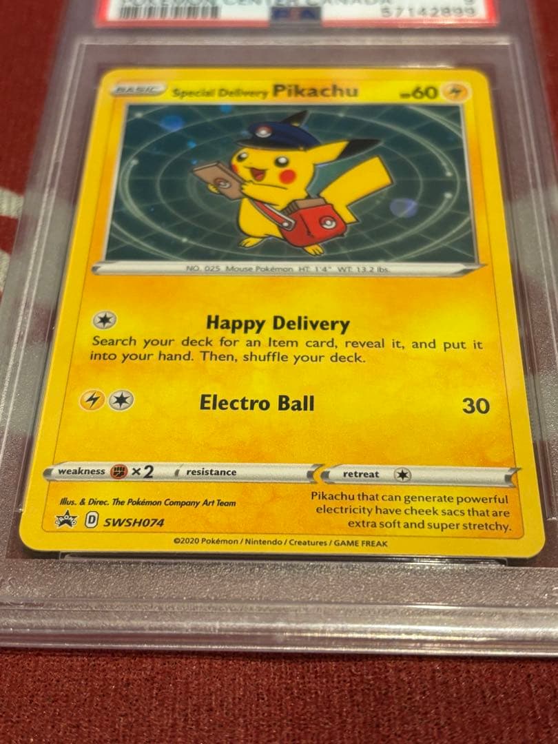 PSA9 スペシャルデリバリー ピカチュウ Special Delivery