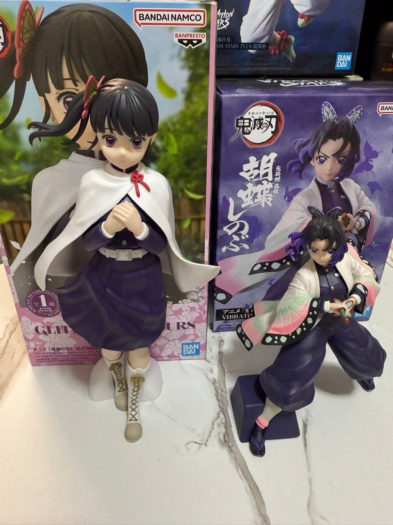 宇髄天元　胡蝶しのぶ 猗窩座　カナヲ　フィギュアまとめ売り