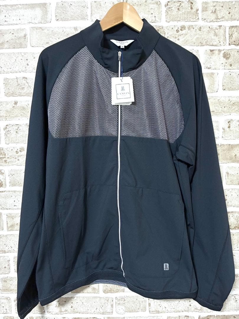 【早い者勝ち‼️】新品 ランバンスポール ジップジャケット サイズ42 ブラック