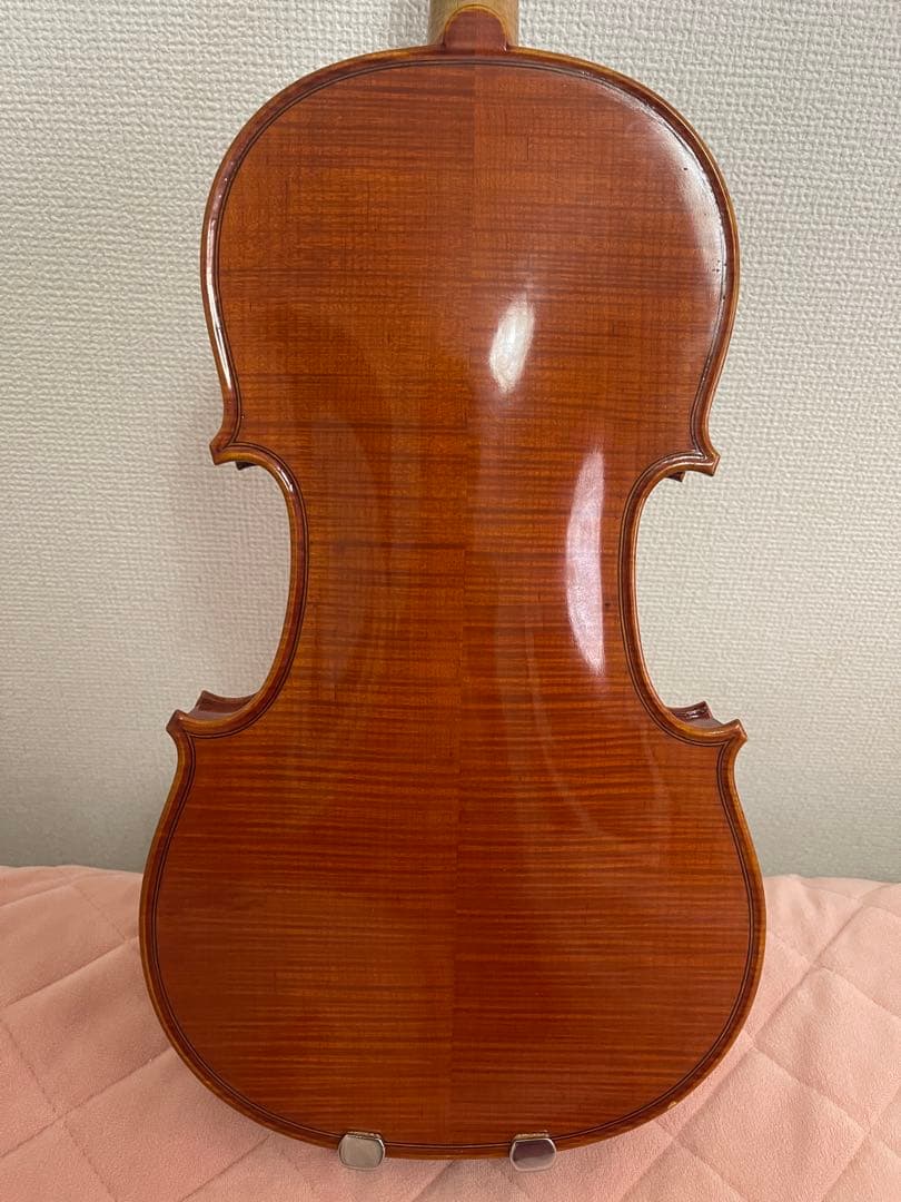 木製バイオリン 4弦 スタンド付き