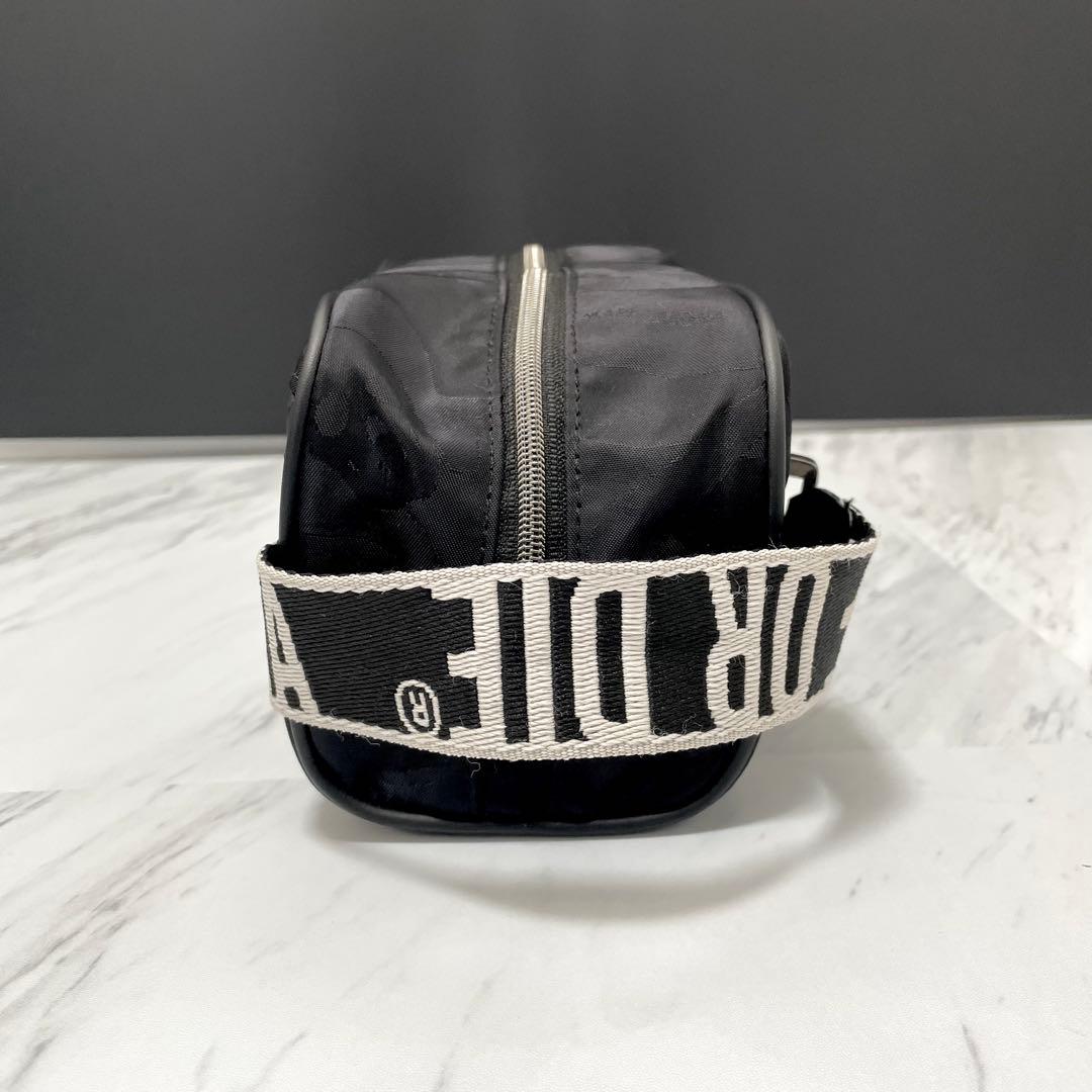 極美品⭐️マークアンドロナ カートバッグ ポーチ スカルプレート カモフラ 黒