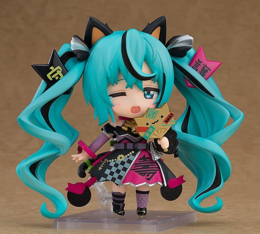 ねんどろいど 初音ミク 招きミクVer 黒招きミクVer. 専用猫座布団付き