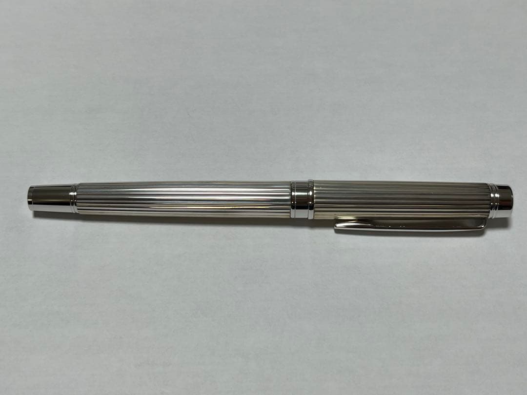 k*e様 パイロット 万年筆 グランセ スターリングシルバー ストライプ M P