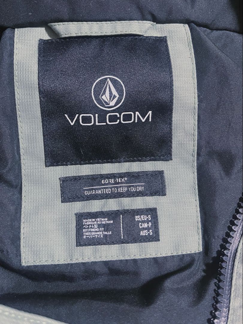 volcom ボルコム ウェア上下セット gore-tex