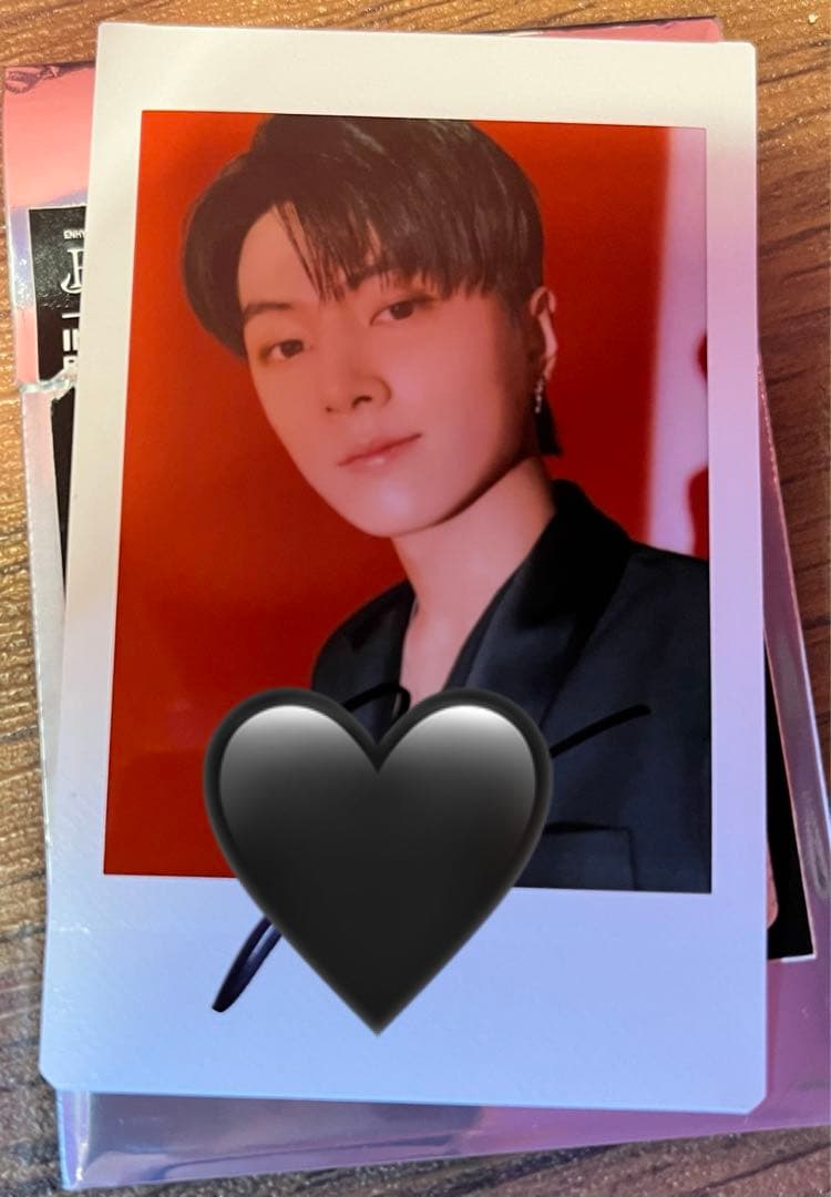 enhypenサイン入りチェキ　enhypen Jay