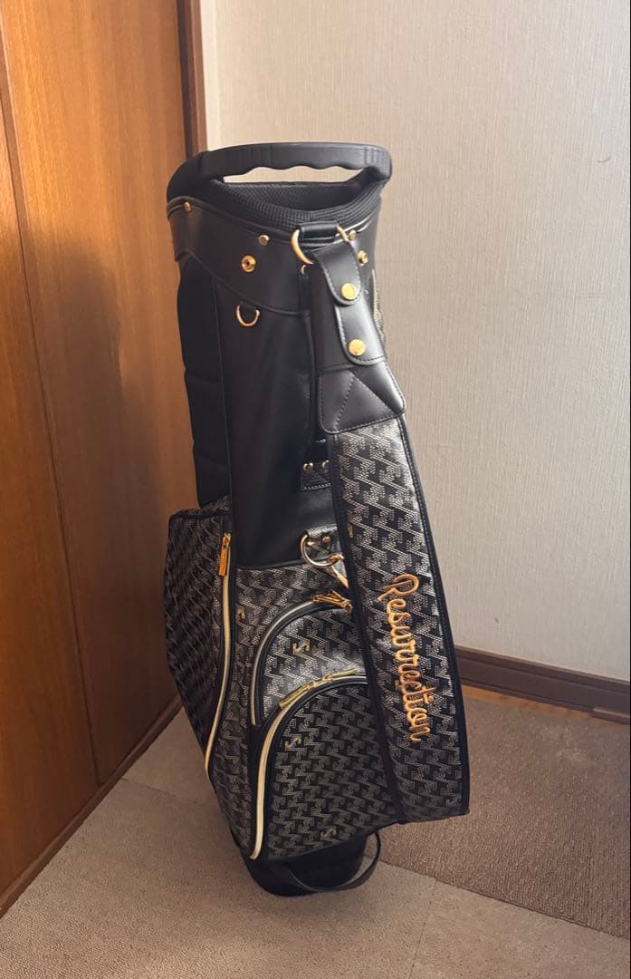 Resurrectionキャディバッグ Pavo No.2 ダークブラック