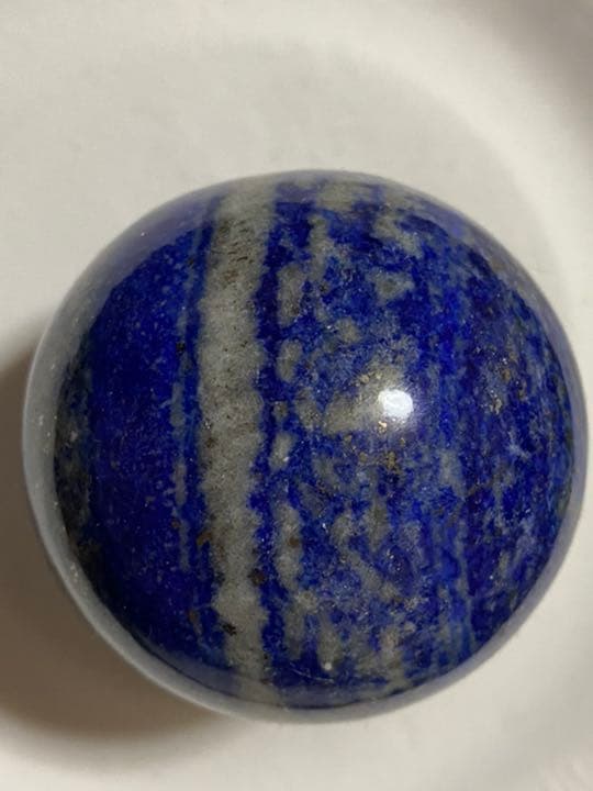ラピスラズリ　丸玉　185g 49mm