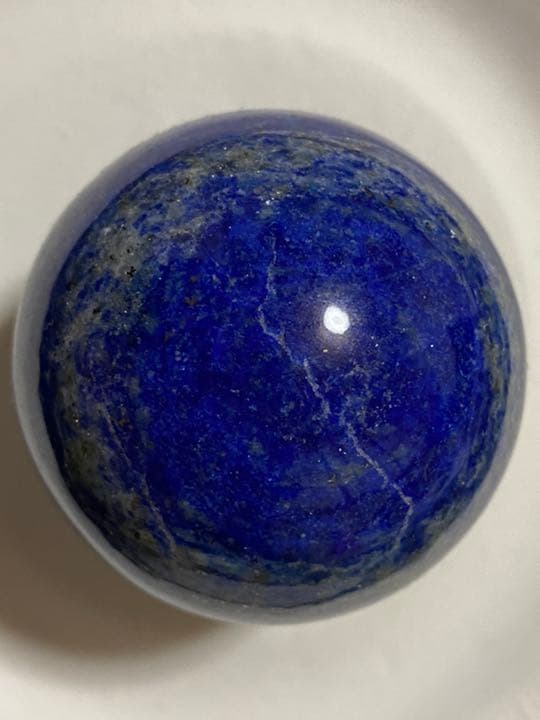 ラピスラズリ　丸玉　185g 49mm