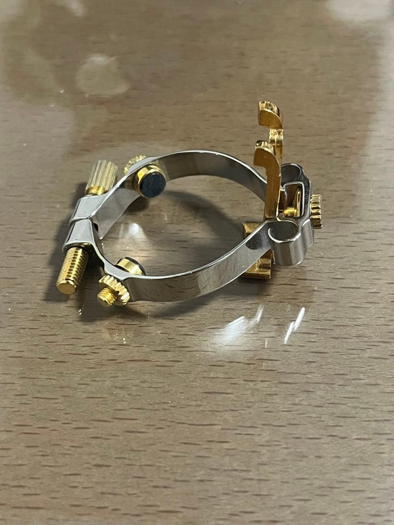 B♭クラリネット JLVリガチャー　プラチナ