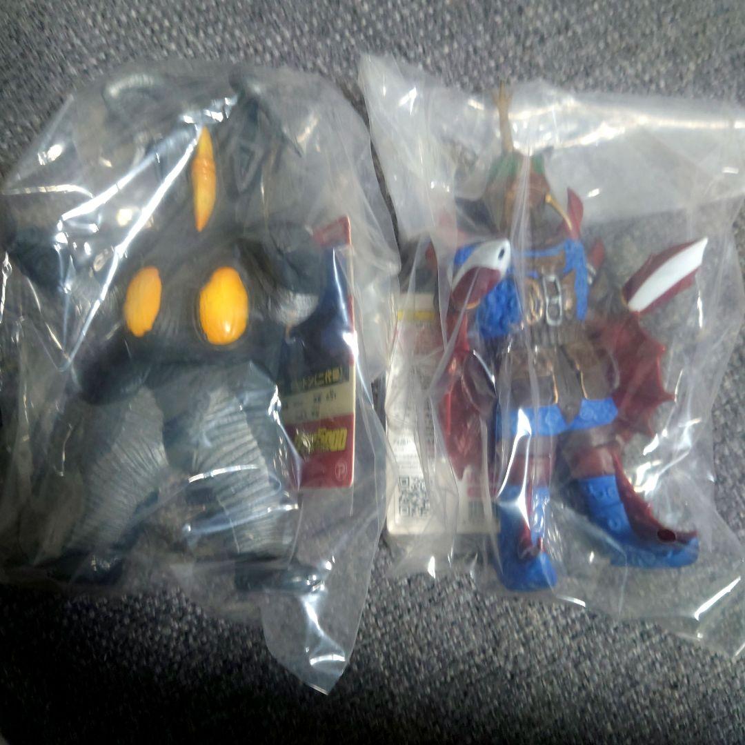 新品未使用 ウルトラ大怪獣シリーズバット星人＆ゼットン(二代目)セット