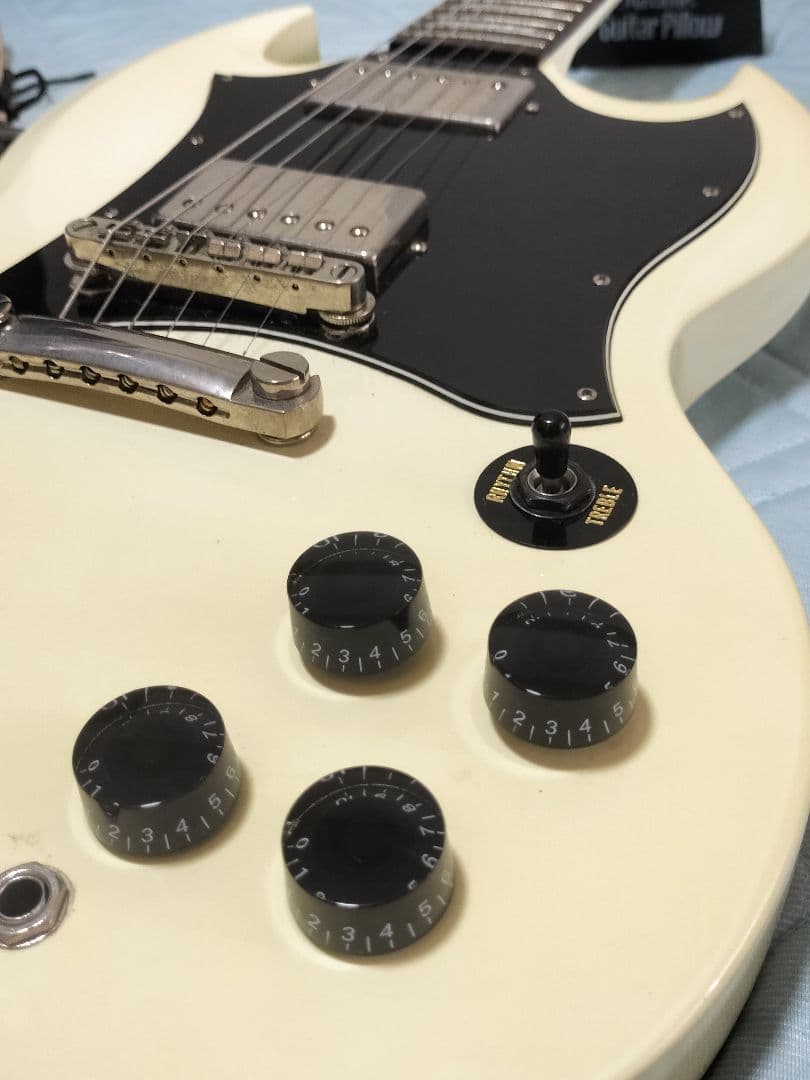 Epiphone SG Standard エピフォン白セットネック 初心者最適