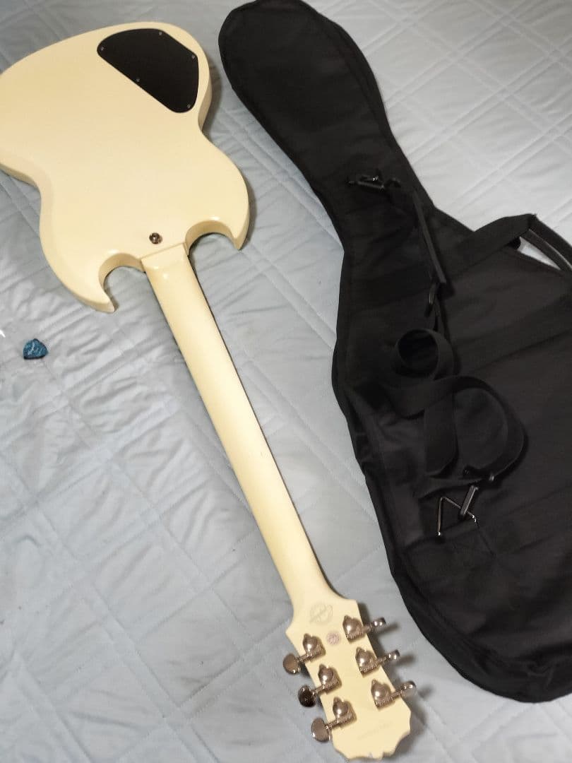 Epiphone SG Standard エピフォン白セットネック 初心者最適