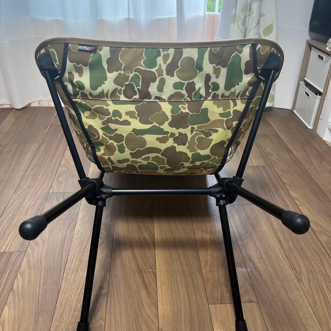 ヘリノックス　タクティカルサンセットチェア　ダックハンターカモ