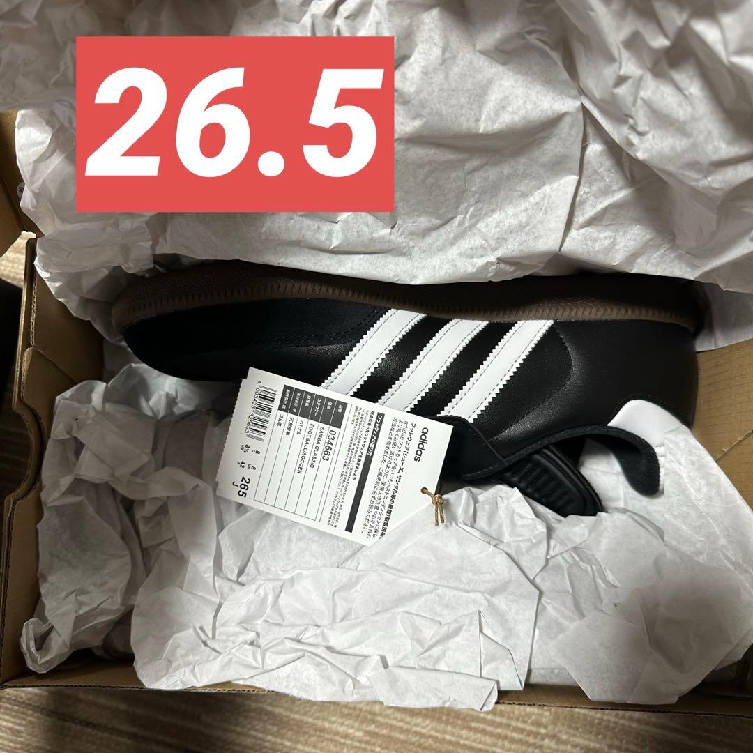 シューズ adidas SAMBA CLASSIC BLACK / RUNWHT