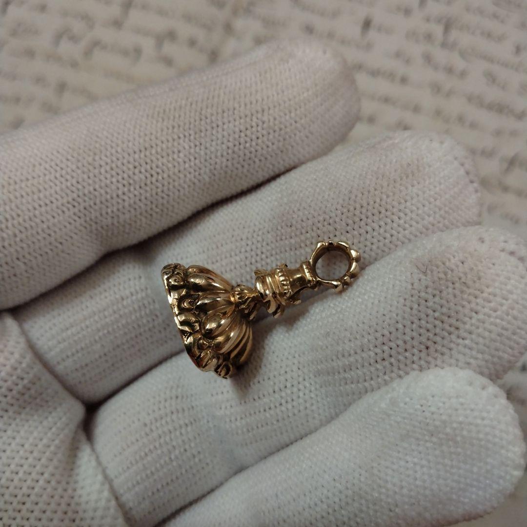 セール　イギリス　フォブシール　インタリオ アメジスト