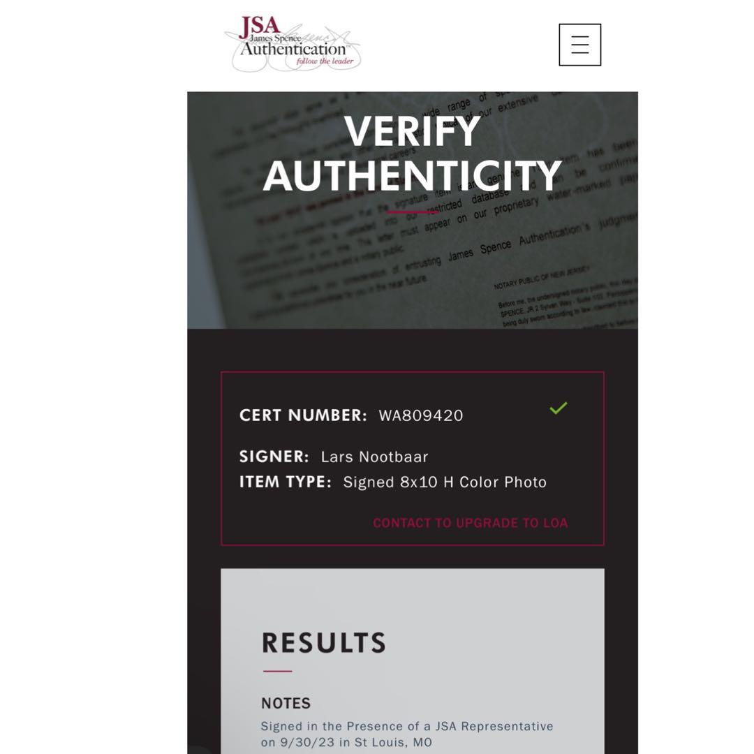 WBC日本代表 ヌートバー 直筆サインフォト with 大谷翔平 JSA社