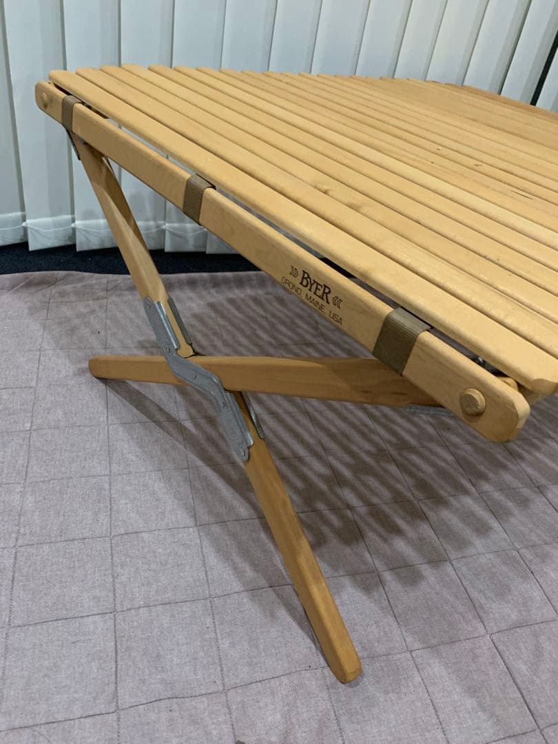 【幻の一品】Byer イーストポートロールトップテーブル